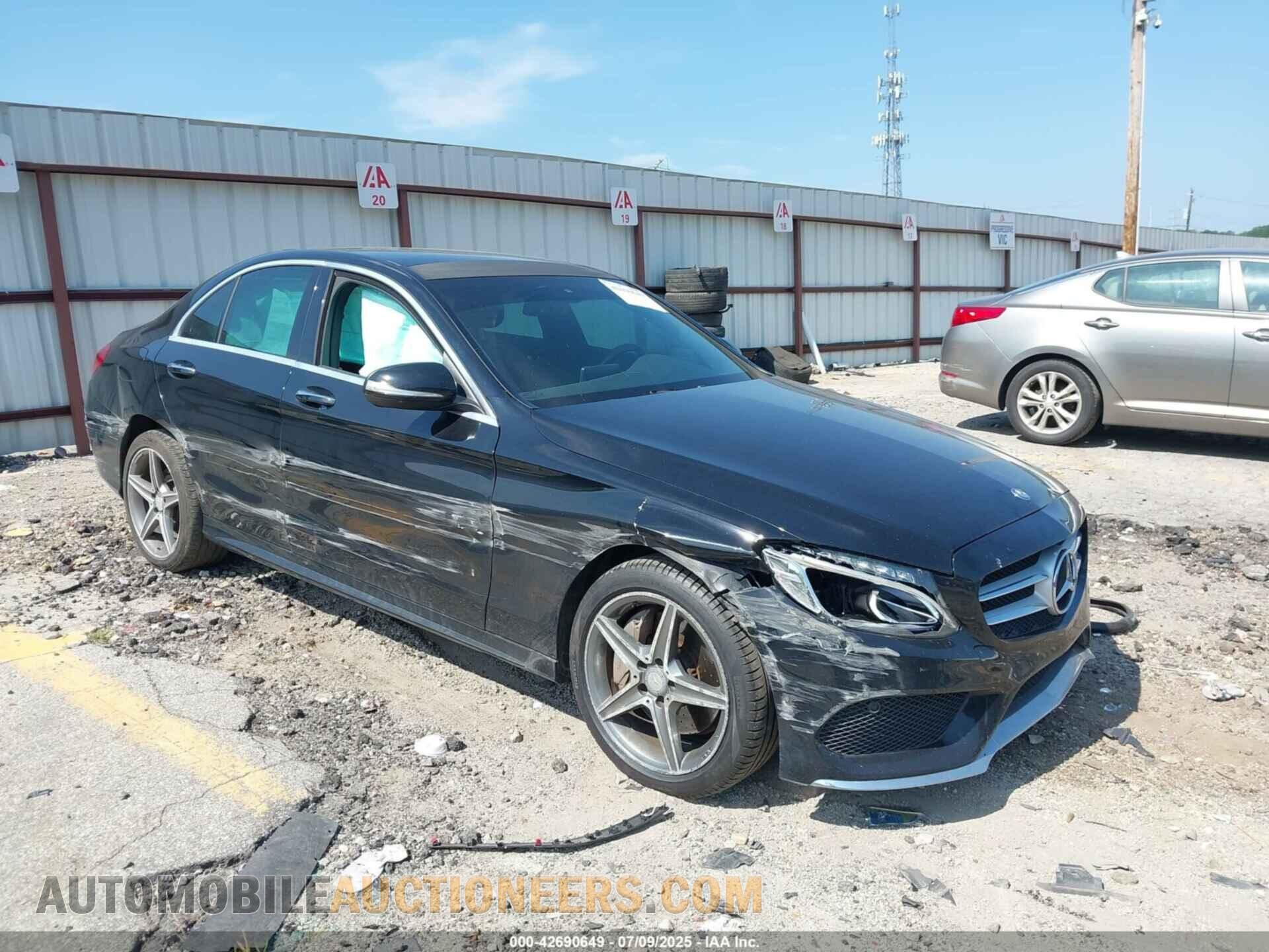 55SWF4KB7FU020172 MERCEDES-BENZ C 300 2015
