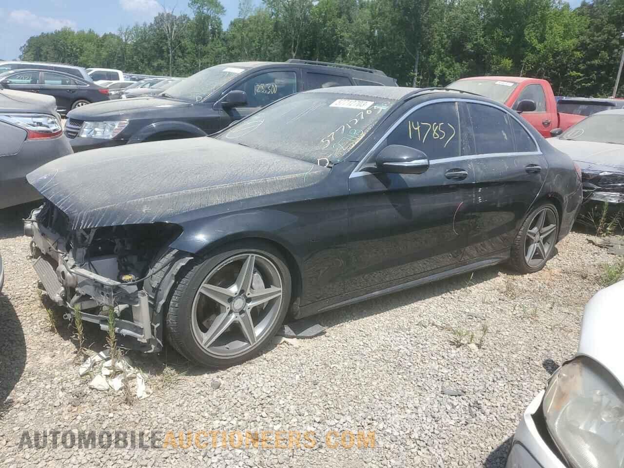 55SWF4KB7FU020222 MERCEDES-BENZ C-CLASS 2015