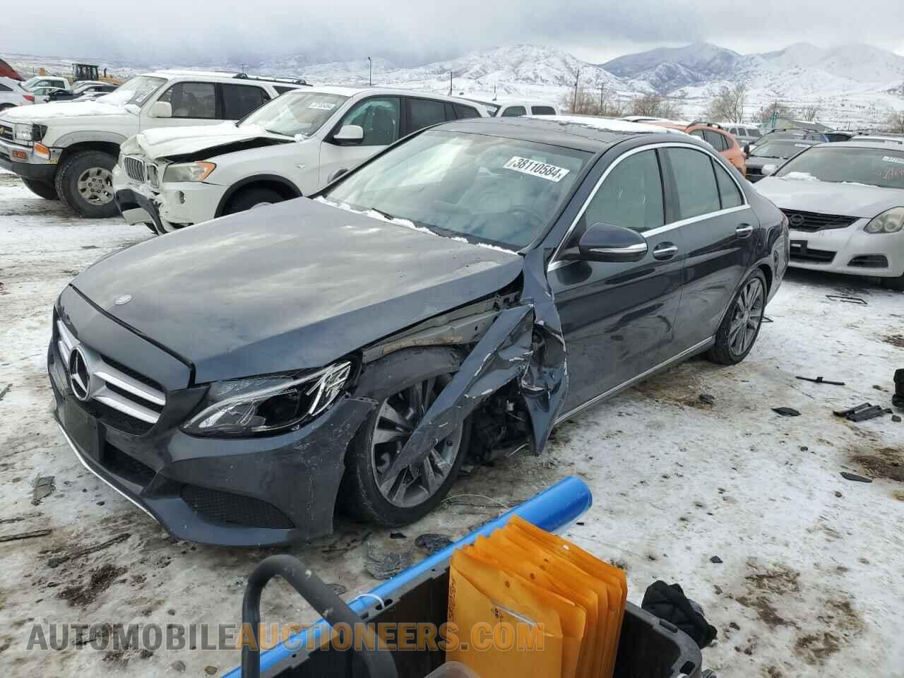 55SWF4KB7FU021001 MERCEDES-BENZ C-CLASS 2015