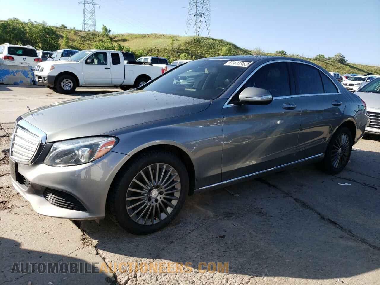 55SWF4KB7FU023380 MERCEDES-BENZ C-CLASS 2015