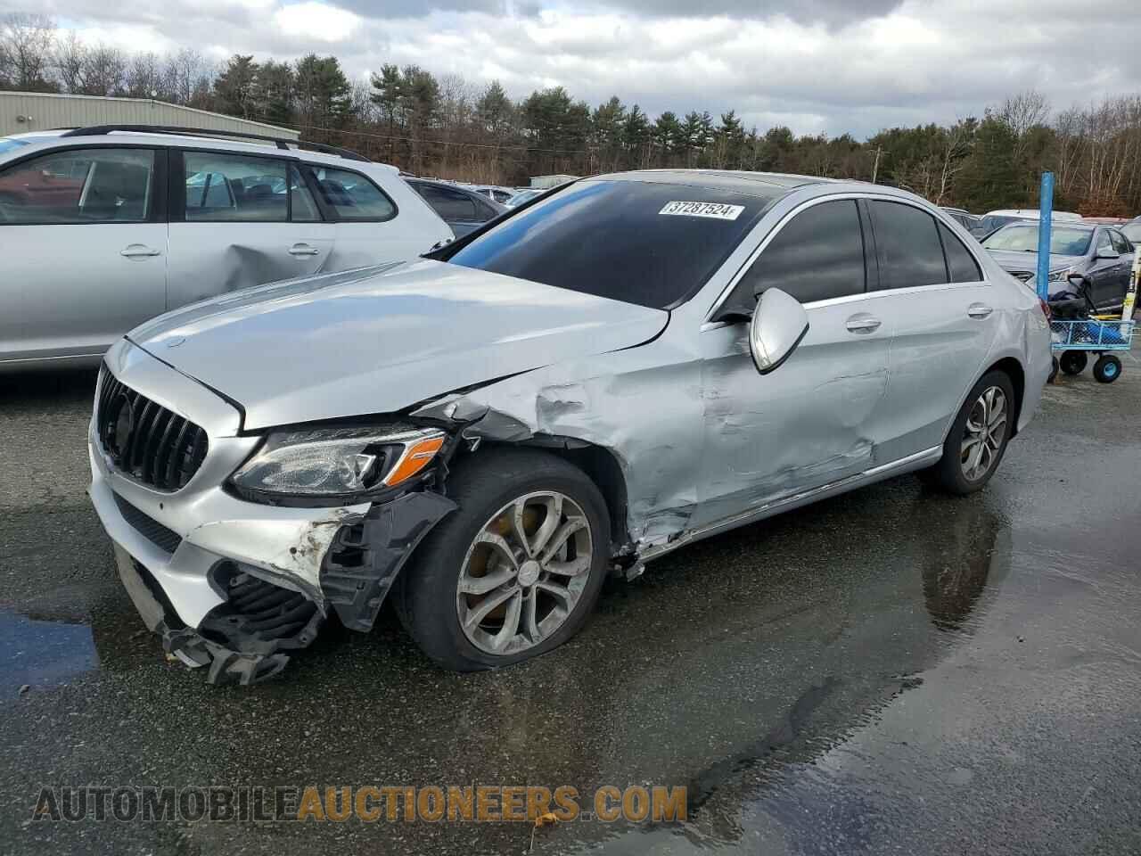 55SWF4KB7FU023542 MERCEDES-BENZ C-CLASS 2015