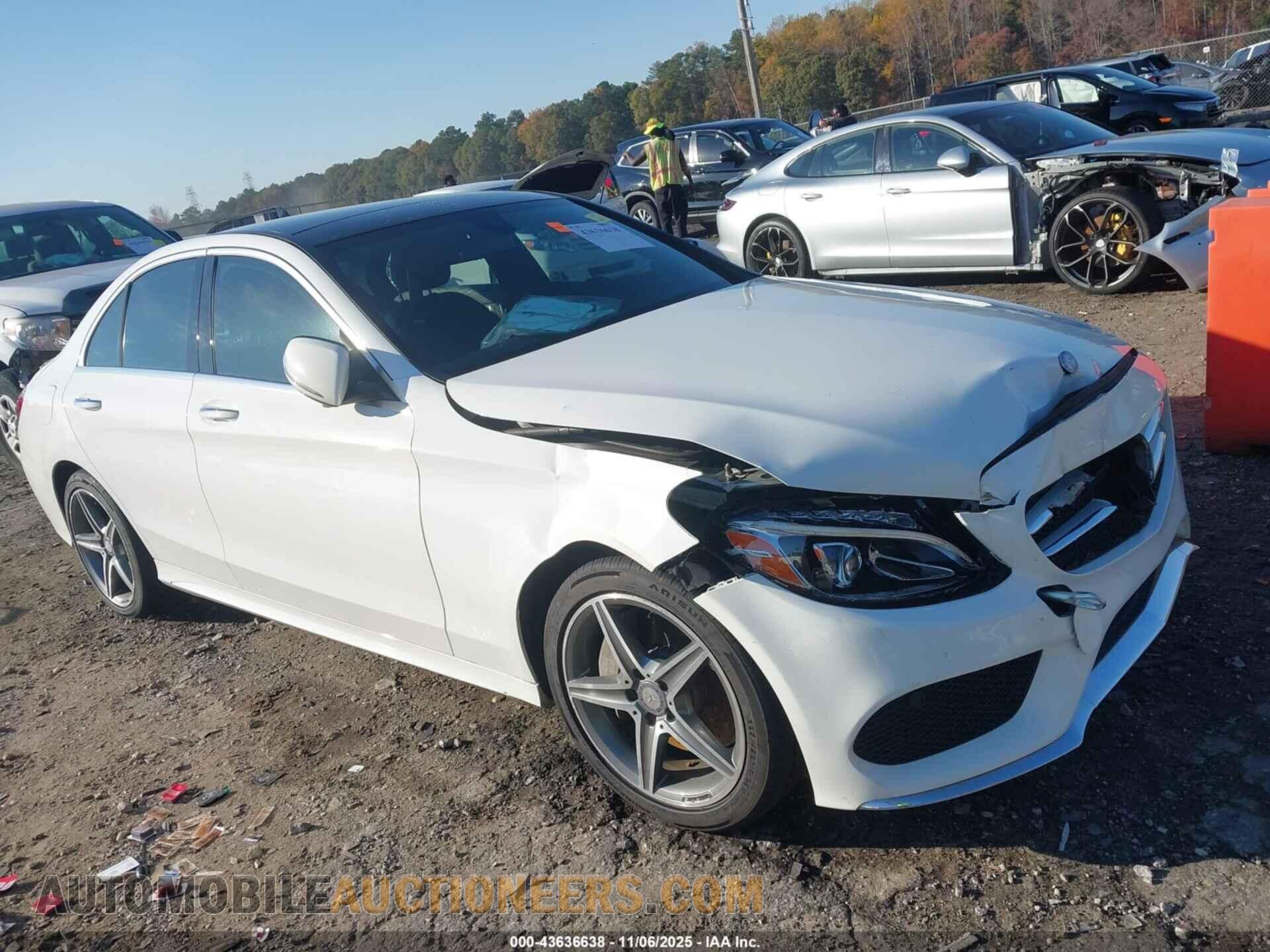 55SWF4KB7FU024156 MERCEDES-BENZ C 300 2015