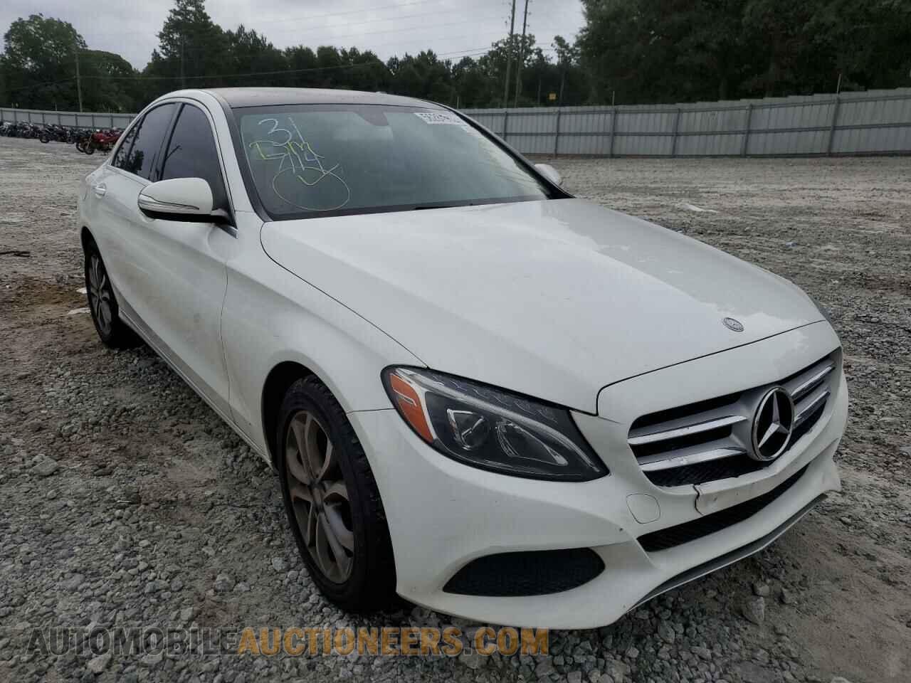 55SWF4KB7FU025534 MERCEDES-BENZ C-CLASS 2015