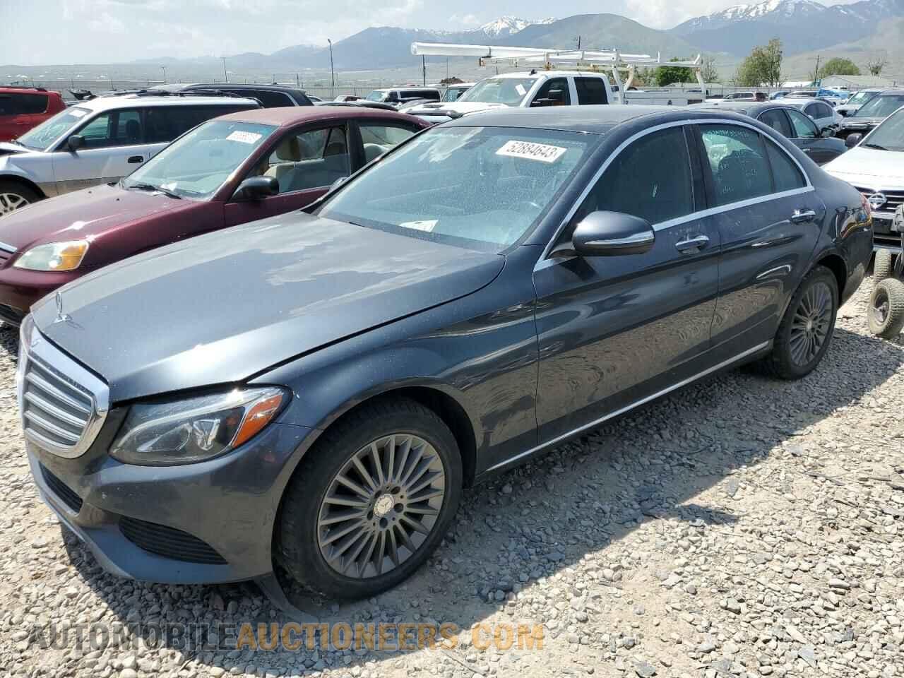 55SWF4KB7FU025632 MERCEDES-BENZ C-CLASS 2015