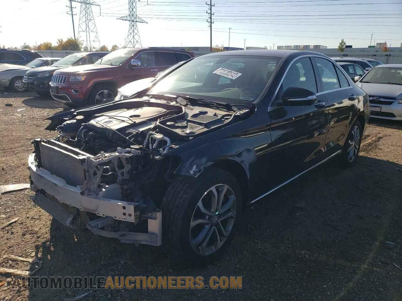 55SWF4KB7FU026280 MERCEDES-BENZ C-CLASS 2015