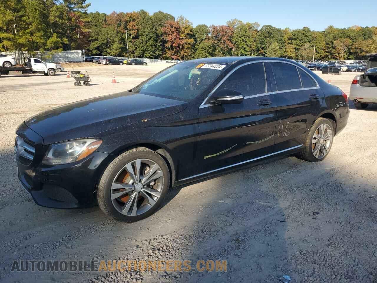 55SWF4KB7FU027526 MERCEDES-BENZ C-CLASS 2015