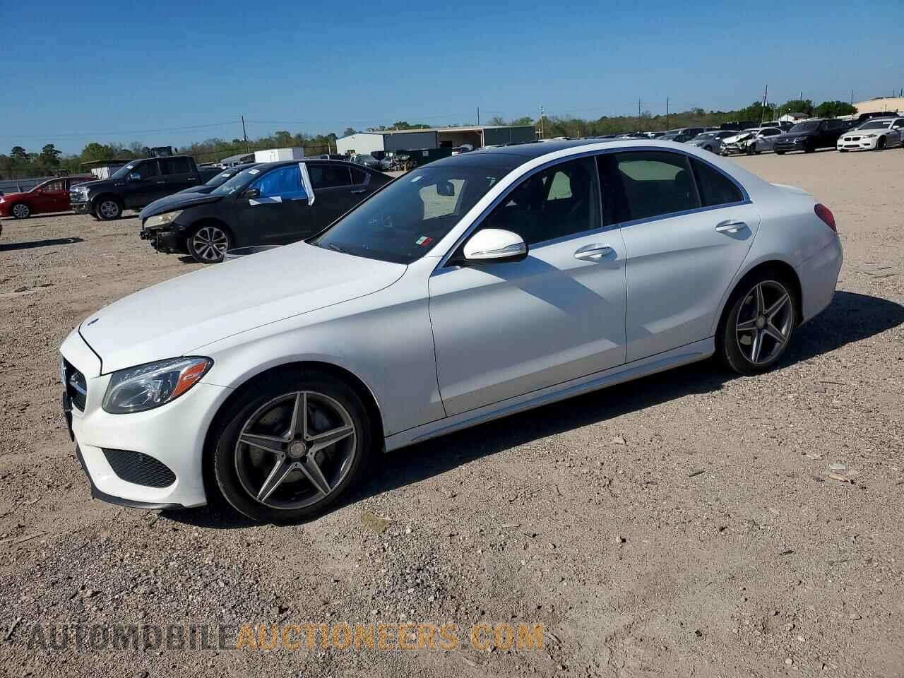 55SWF4KB7FU028014 MERCEDES-BENZ C-CLASS 2015