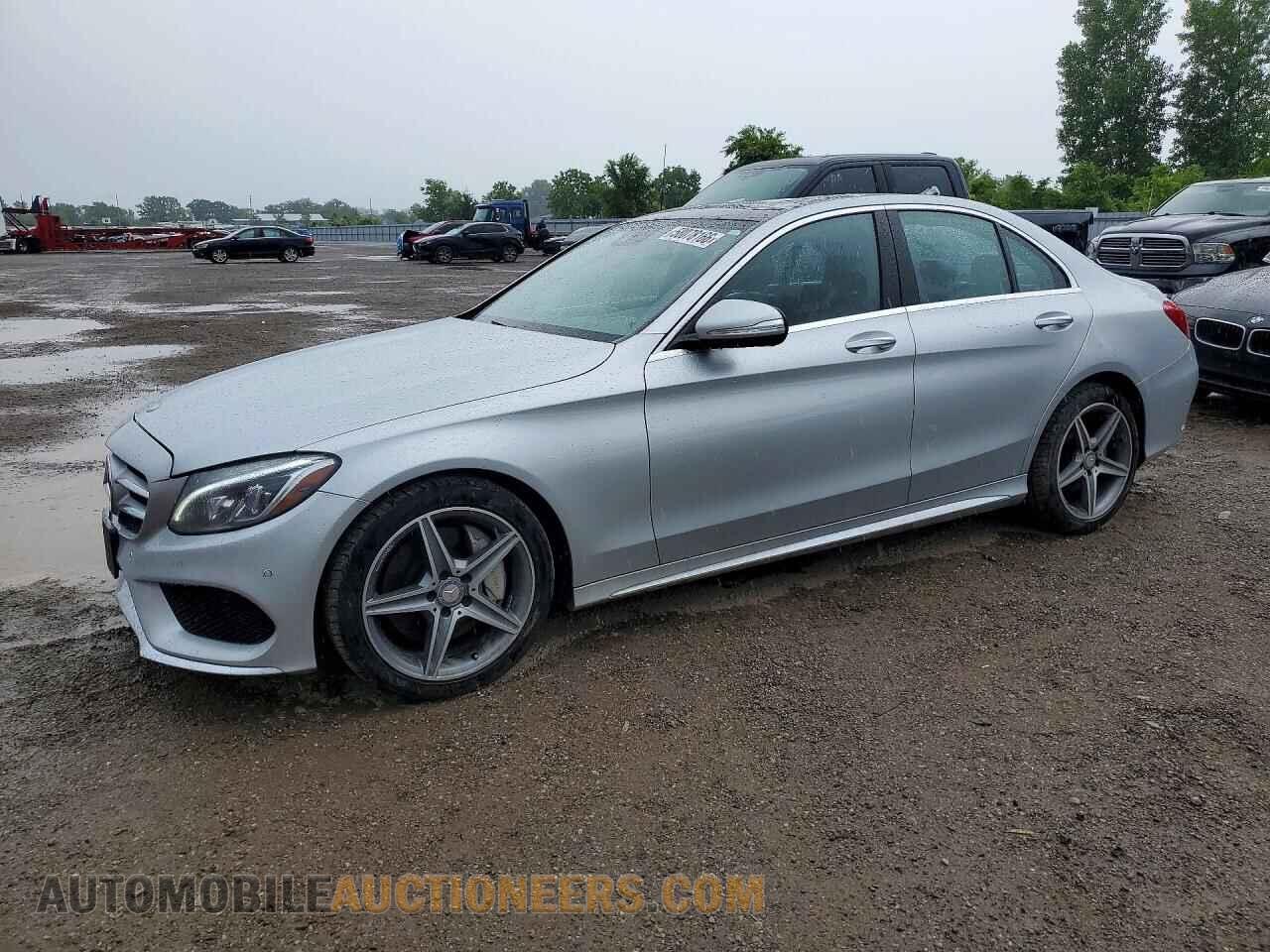 55SWF4KB7FU028241 MERCEDES-BENZ C-CLASS 2015