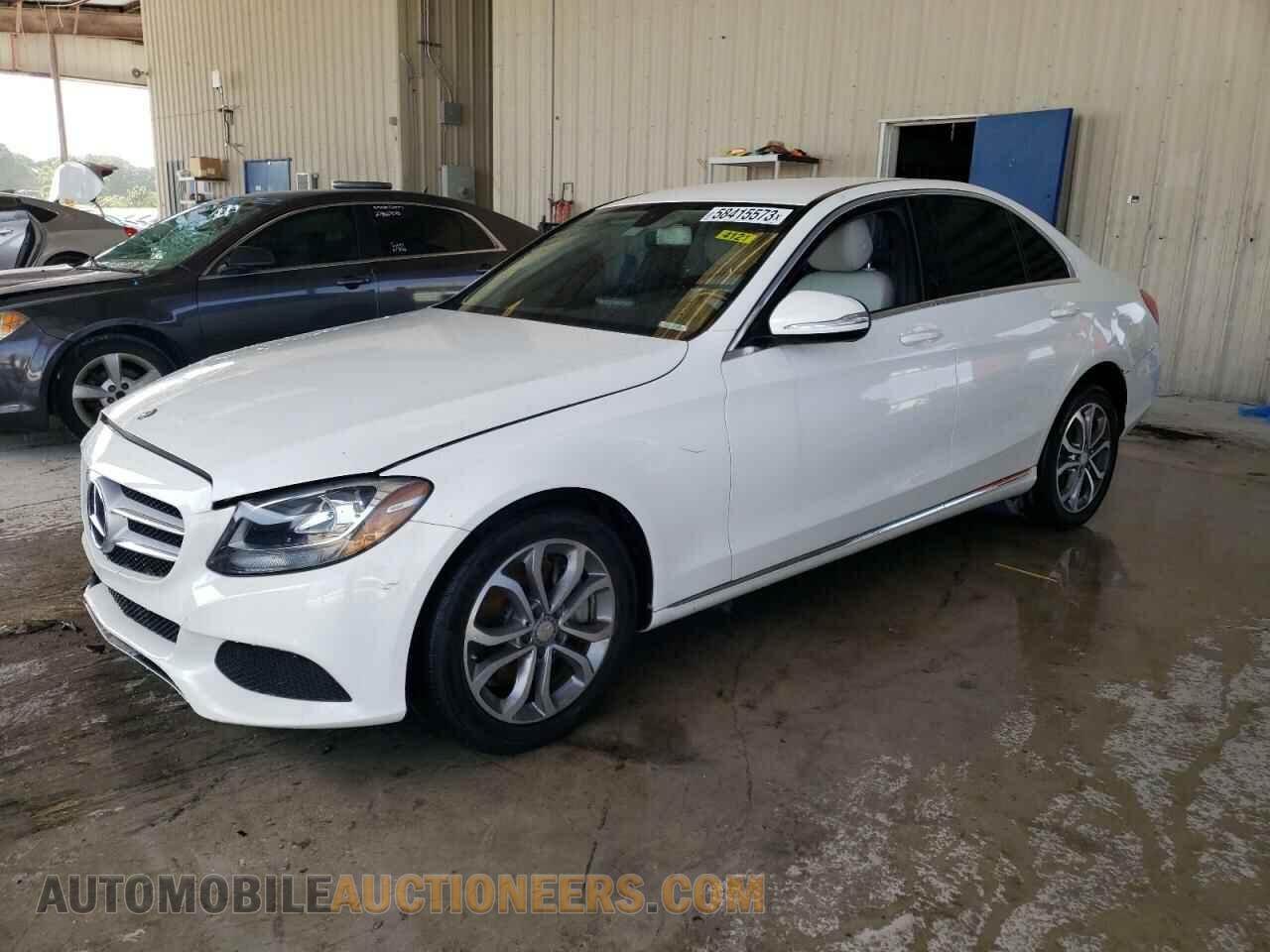 55SWF4KB7FU028370 MERCEDES-BENZ C-CLASS 2015