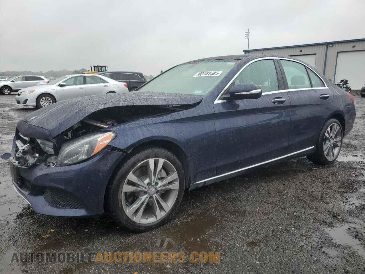 55SWF4KB7FU028434 MERCEDES-BENZ C-CLASS 2015