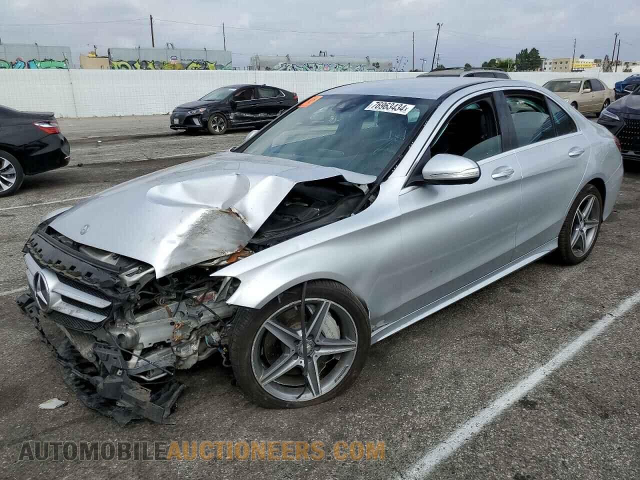 55SWF4KB7FU029356 MERCEDES-BENZ C-CLASS 2015