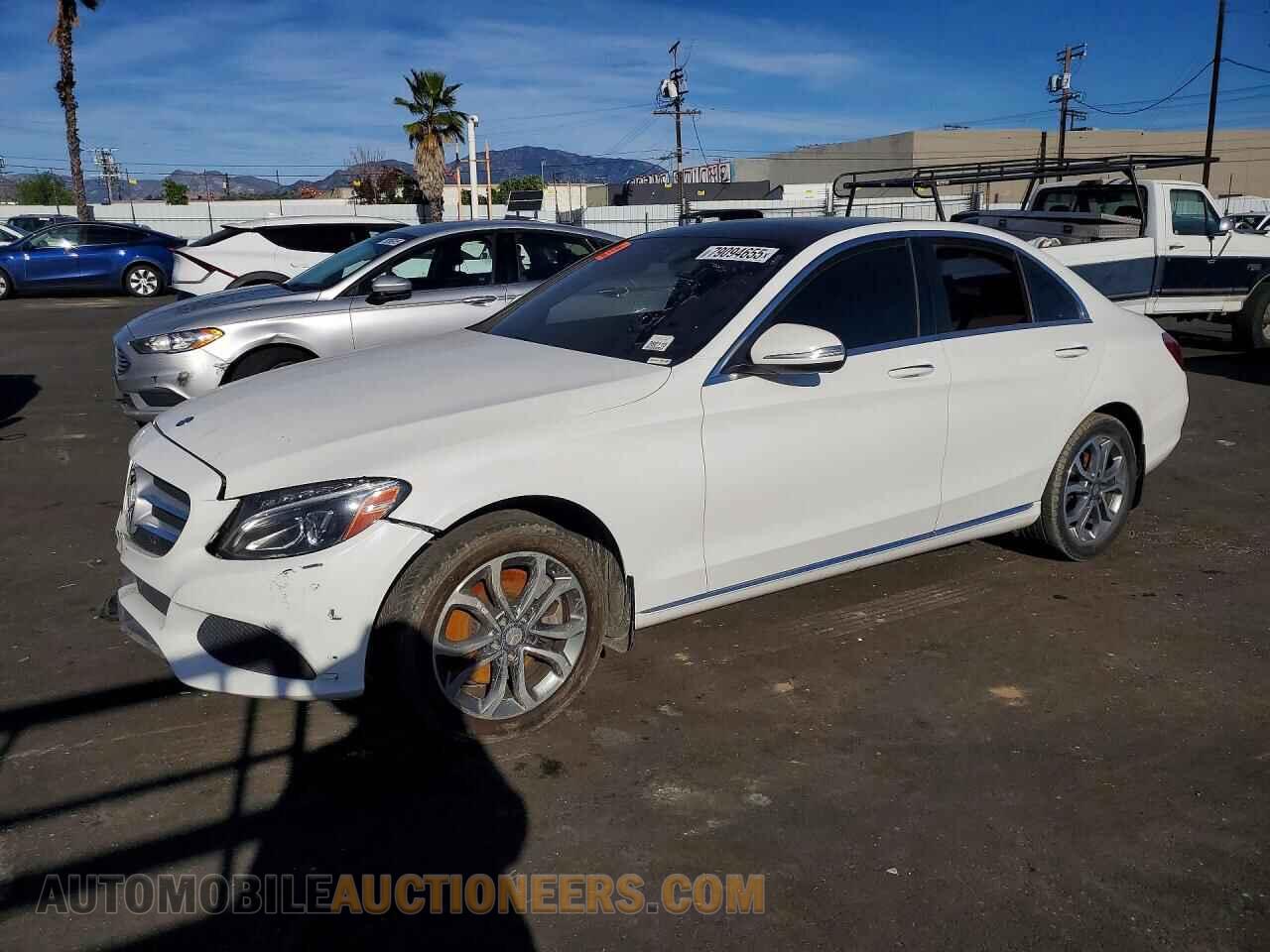 55SWF4KB7FU030037 MERCEDES-BENZ C-CLASS 2015