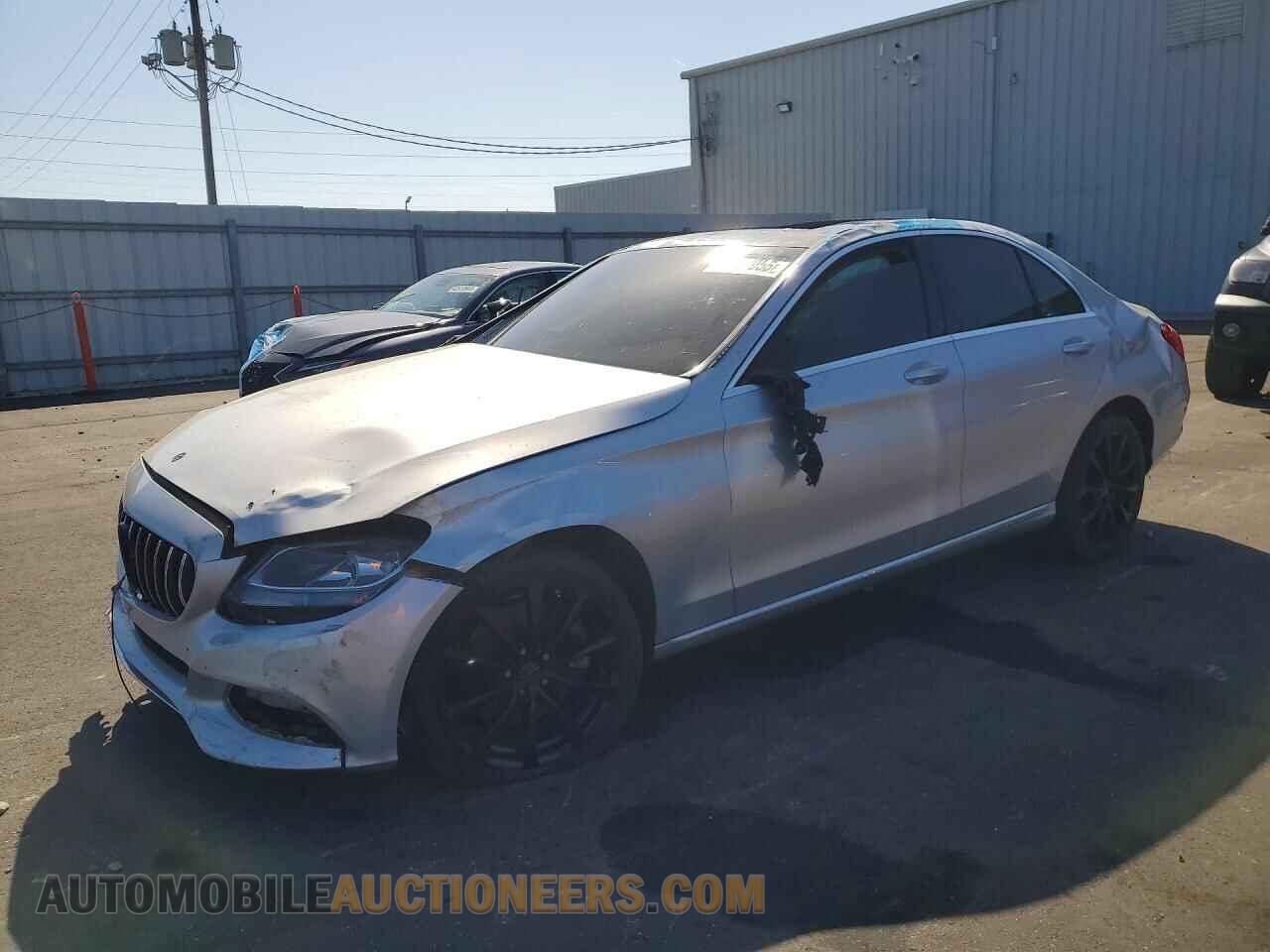 55SWF4KB7FU030281 MERCEDES-BENZ C-CLASS 2015