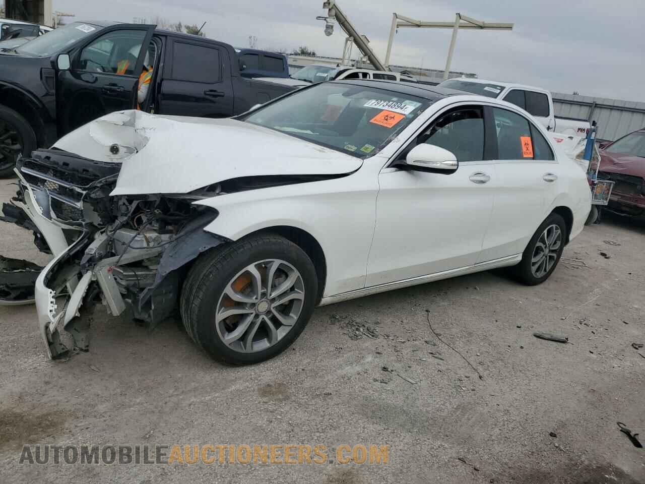 55SWF4KB7FU030541 MERCEDES-BENZ C-CLASS 2015