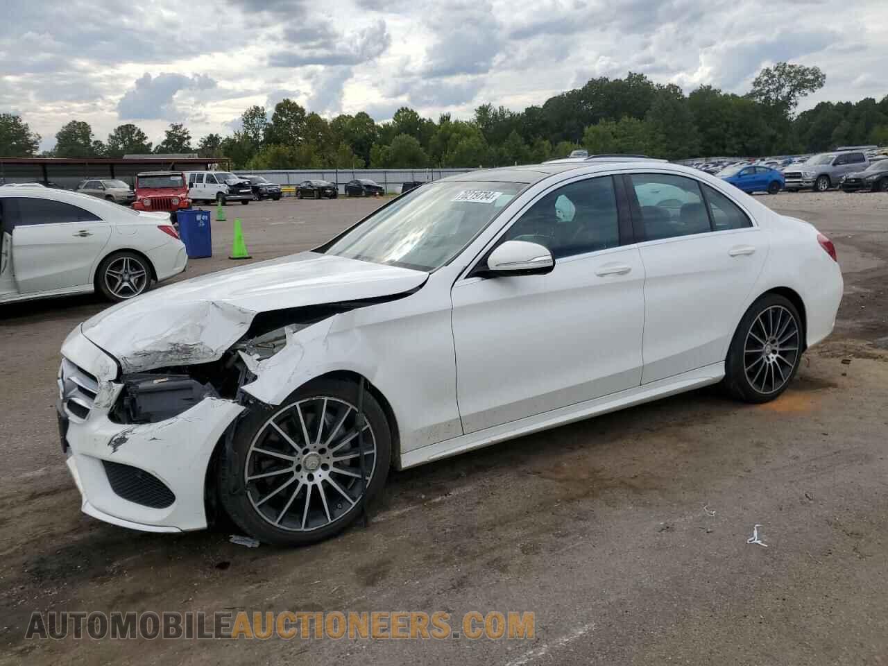 55SWF4KB7FU031379 MERCEDES-BENZ C-CLASS 2015