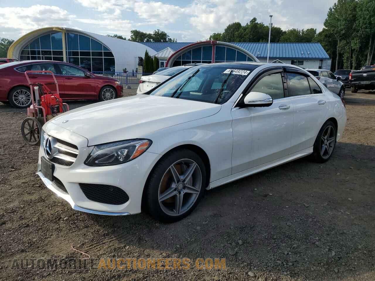 55SWF4KB7FU034699 MERCEDES-BENZ C-CLASS 2015