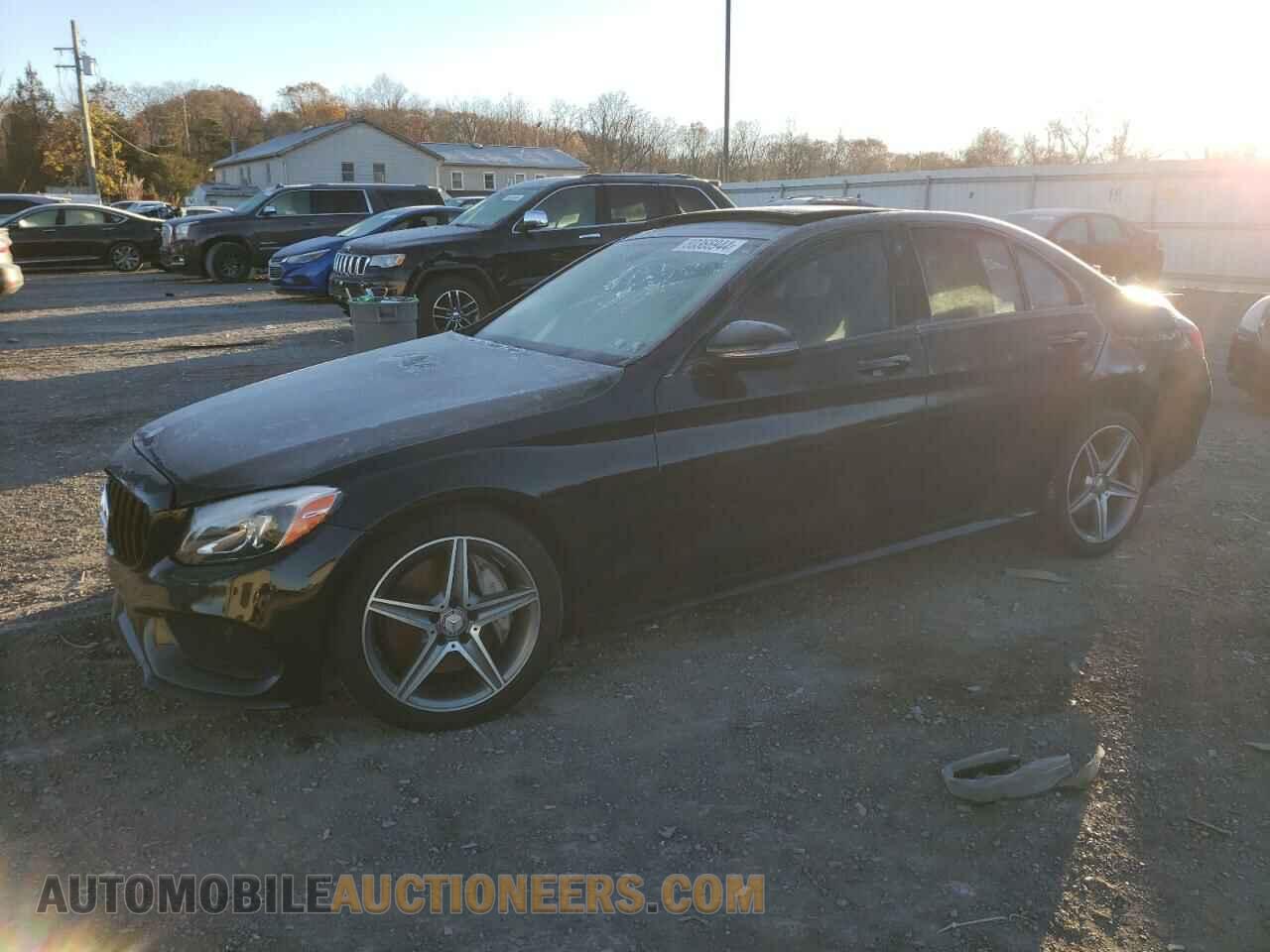 55SWF4KB7FU035934 MERCEDES-BENZ C-CLASS 2015