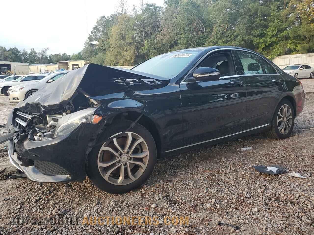 55SWF4KB7FU036131 MERCEDES-BENZ C-CLASS 2015