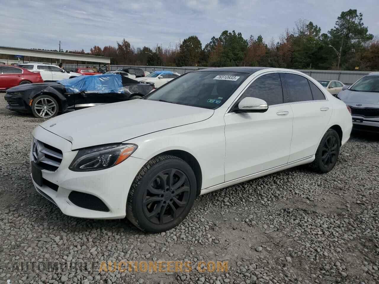 55SWF4KB7FU036498 MERCEDES-BENZ C-CLASS 2015