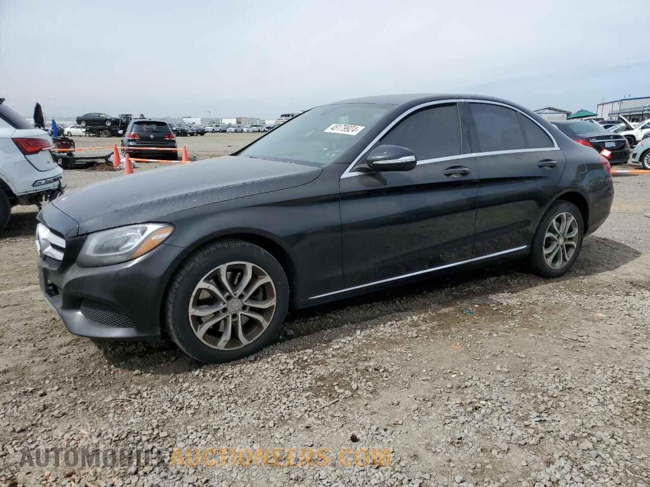 55SWF4KB7FU036730 MERCEDES-BENZ C-CLASS 2015