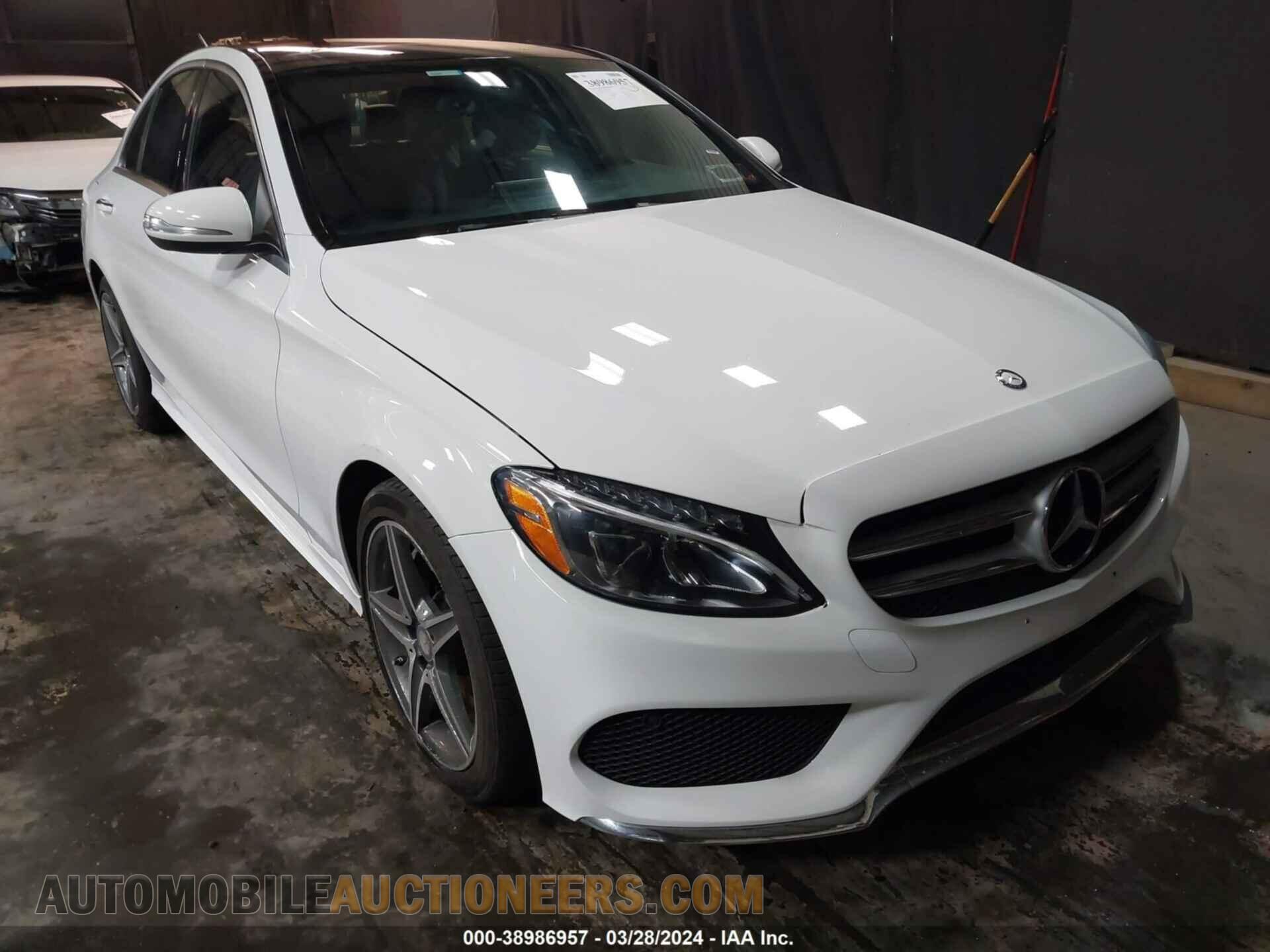55SWF4KB7FU036744 MERCEDES-BENZ C 300 2015
