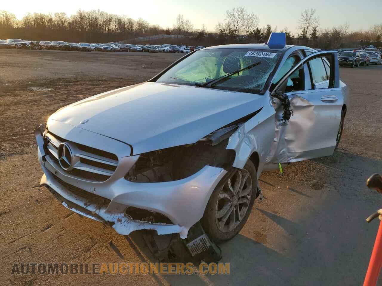55SWF4KB7FU037215 MERCEDES-BENZ C-CLASS 2015