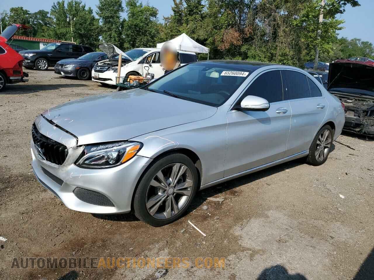 55SWF4KB7FU037618 MERCEDES-BENZ C-CLASS 2015
