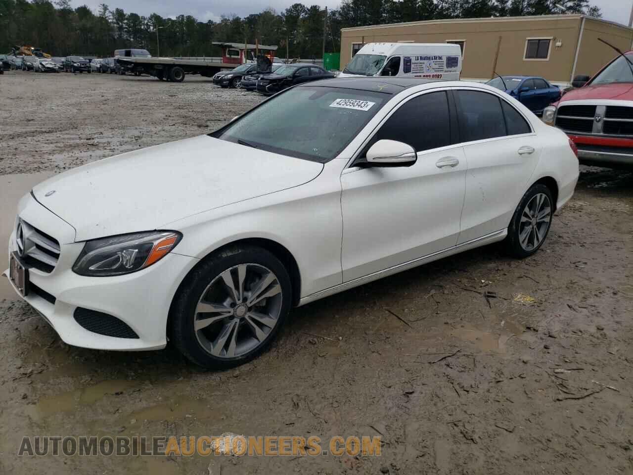 55SWF4KB7FU038171 MERCEDES-BENZ C-CLASS 2015