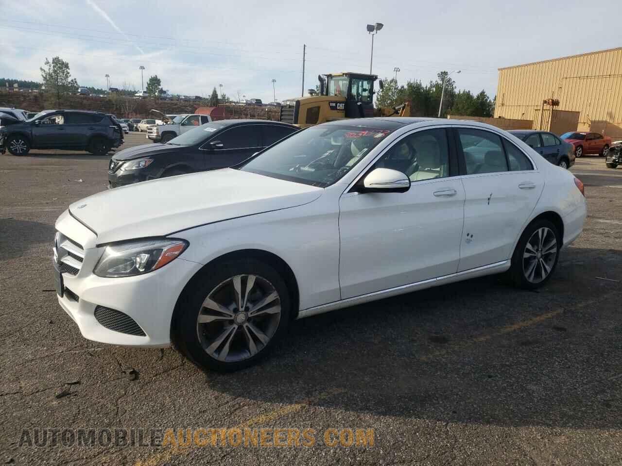 55SWF4KB7FU038672 MERCEDES-BENZ C-CLASS 2015