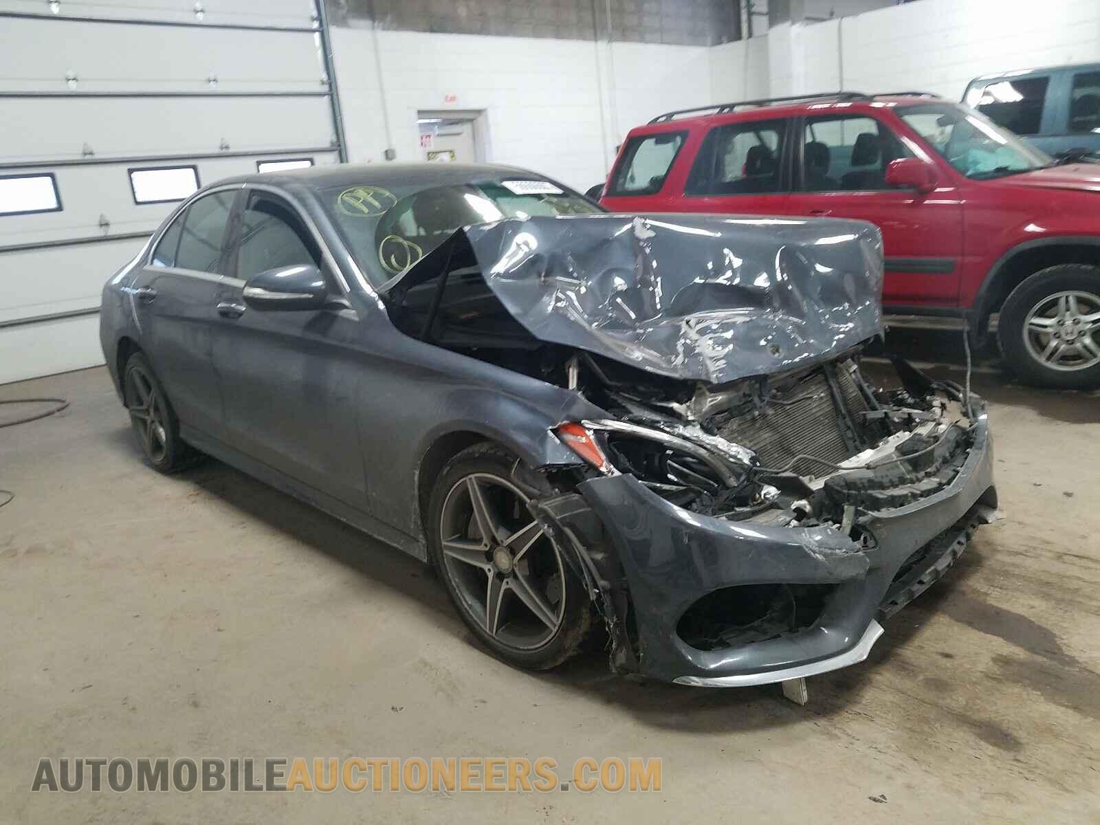 55SWF4KB7FU038722 MERCEDES-BENZ C CLASS 2015