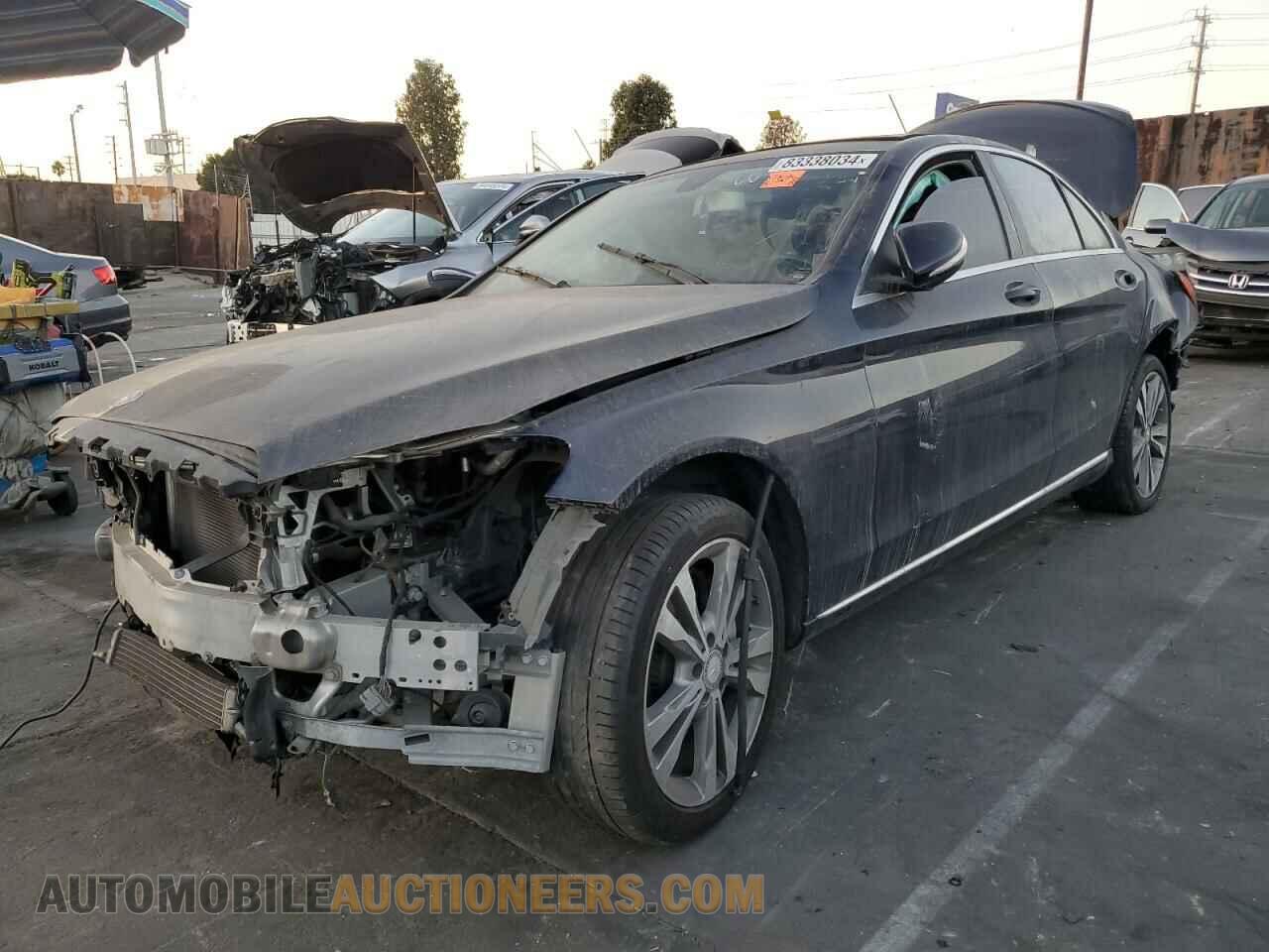55SWF4KB7FU038932 MERCEDES-BENZ C-CLASS 2015