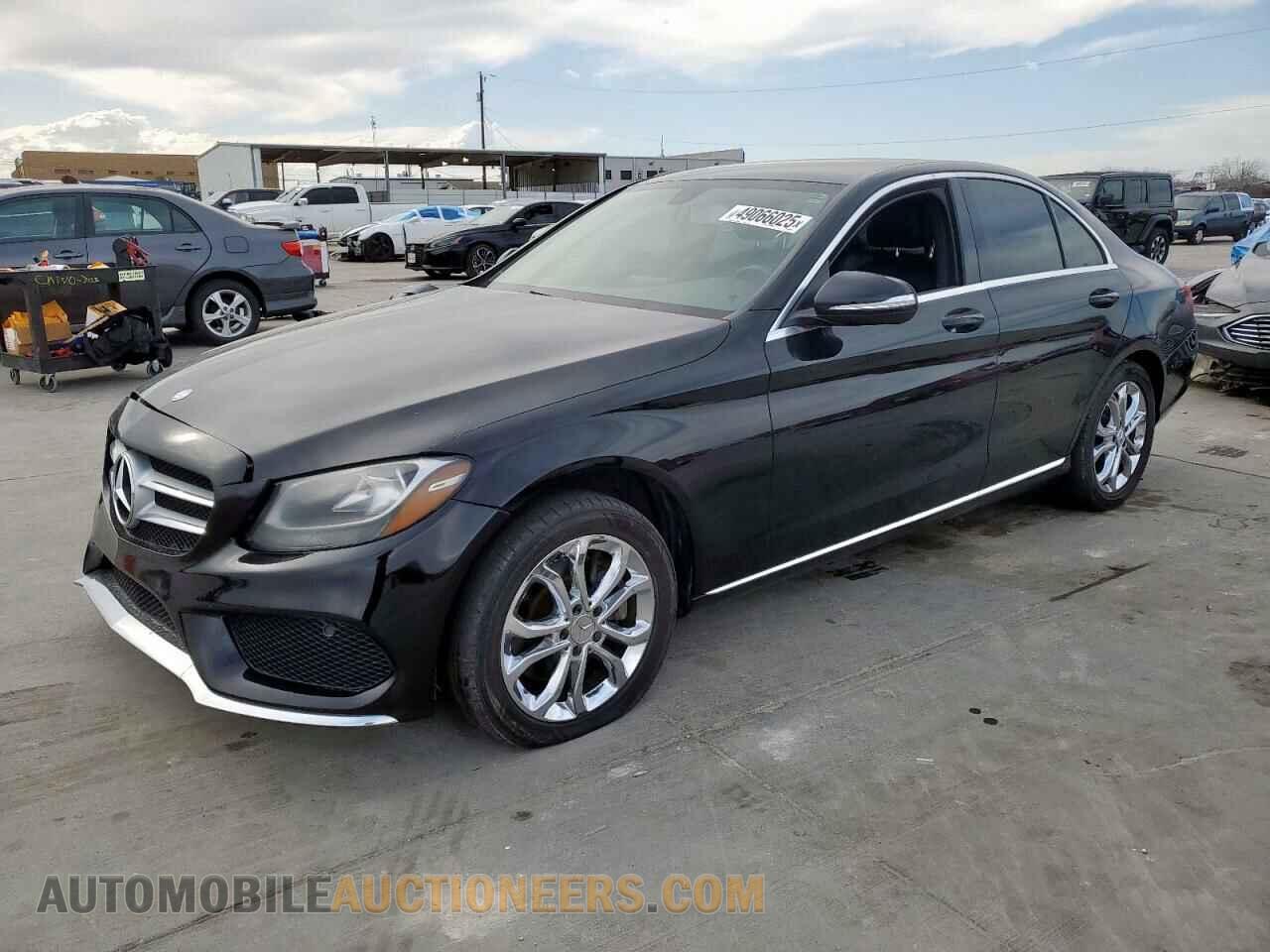 55SWF4KB7FU040129 MERCEDES-BENZ C-CLASS 2015