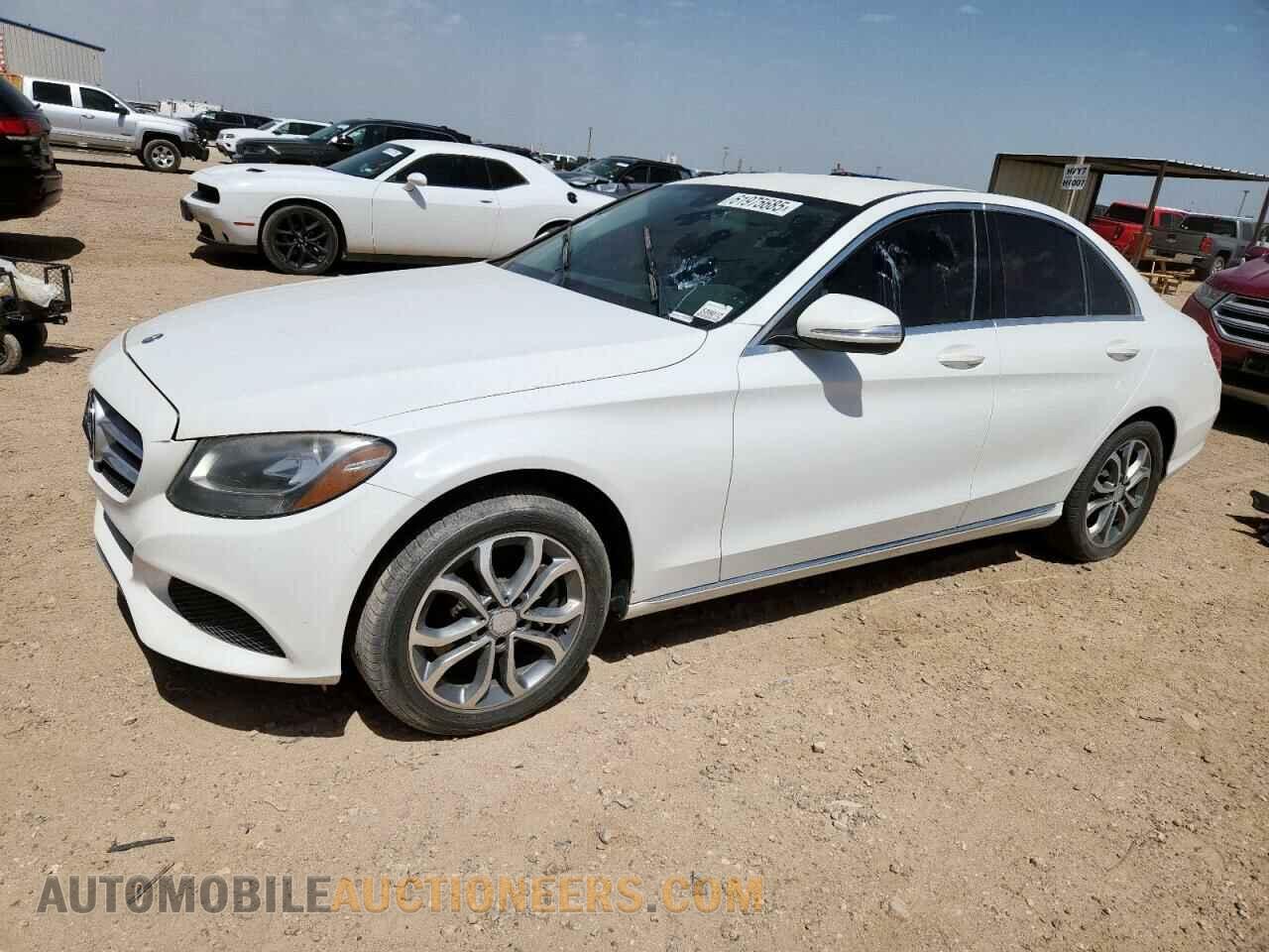 55SWF4KB7FU040549 MERCEDES-BENZ C-CLASS 2015