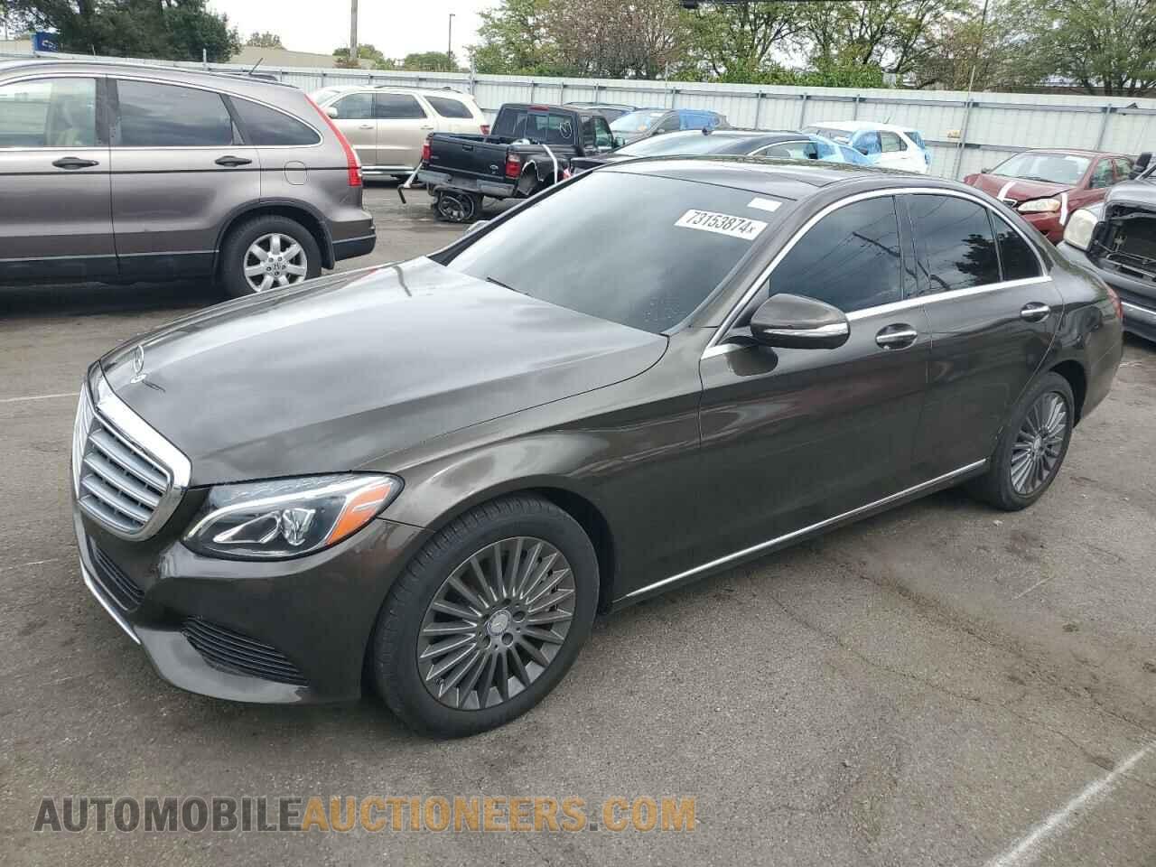 55SWF4KB7FU040924 MERCEDES-BENZ C-CLASS 2015