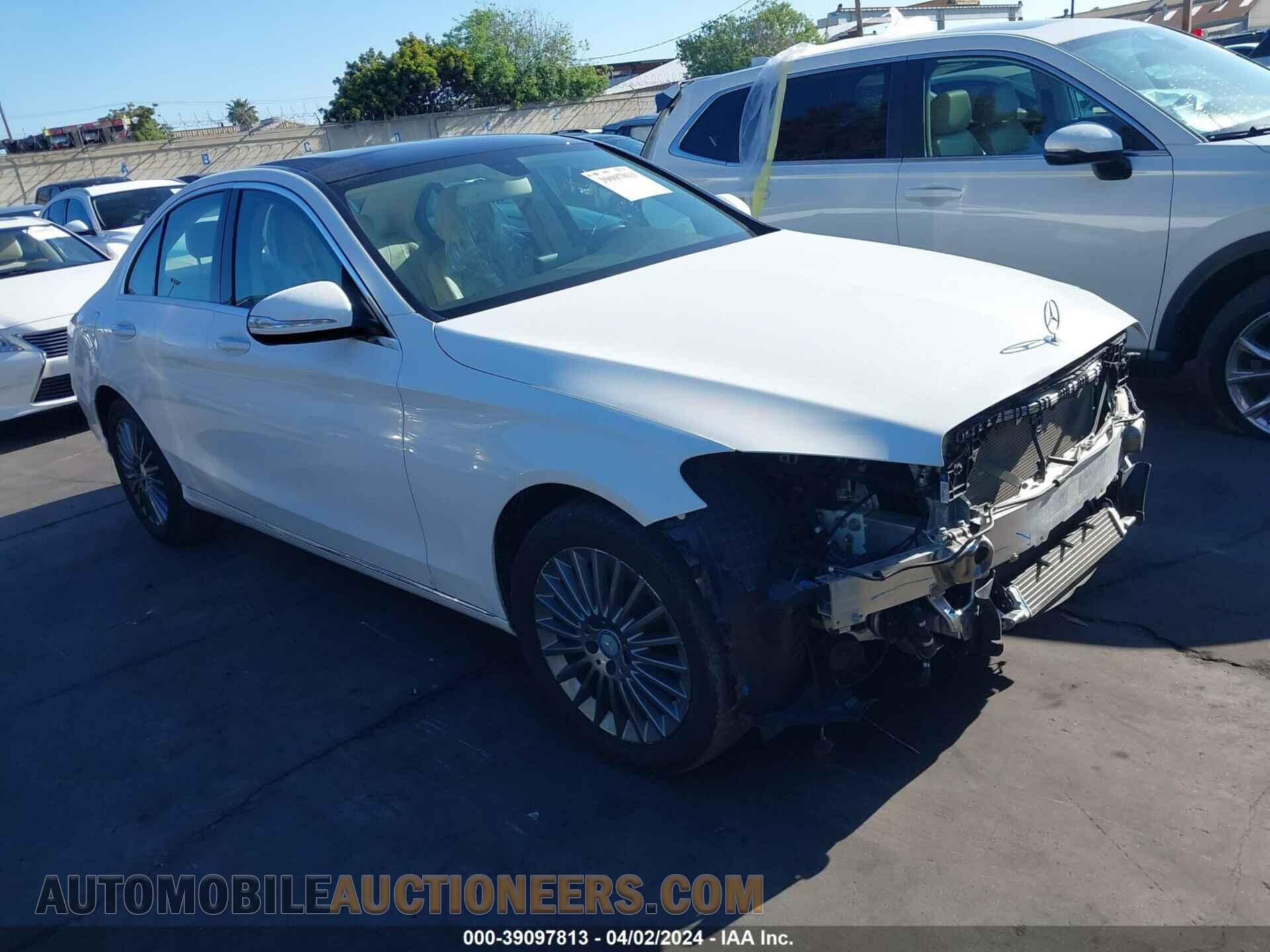 55SWF4KB7FU040938 MERCEDES-BENZ C 300 2015