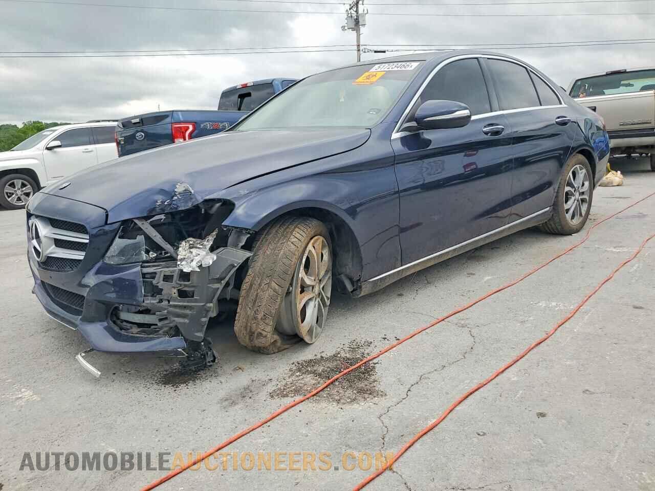 55SWF4KB7FU041913 MERCEDES-BENZ C-CLASS 2015