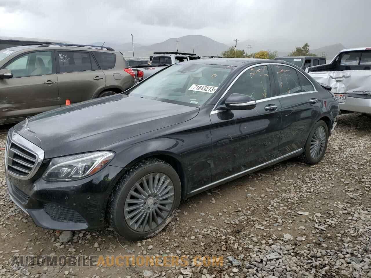 55SWF4KB7FU042804 MERCEDES-BENZ C-CLASS 2015