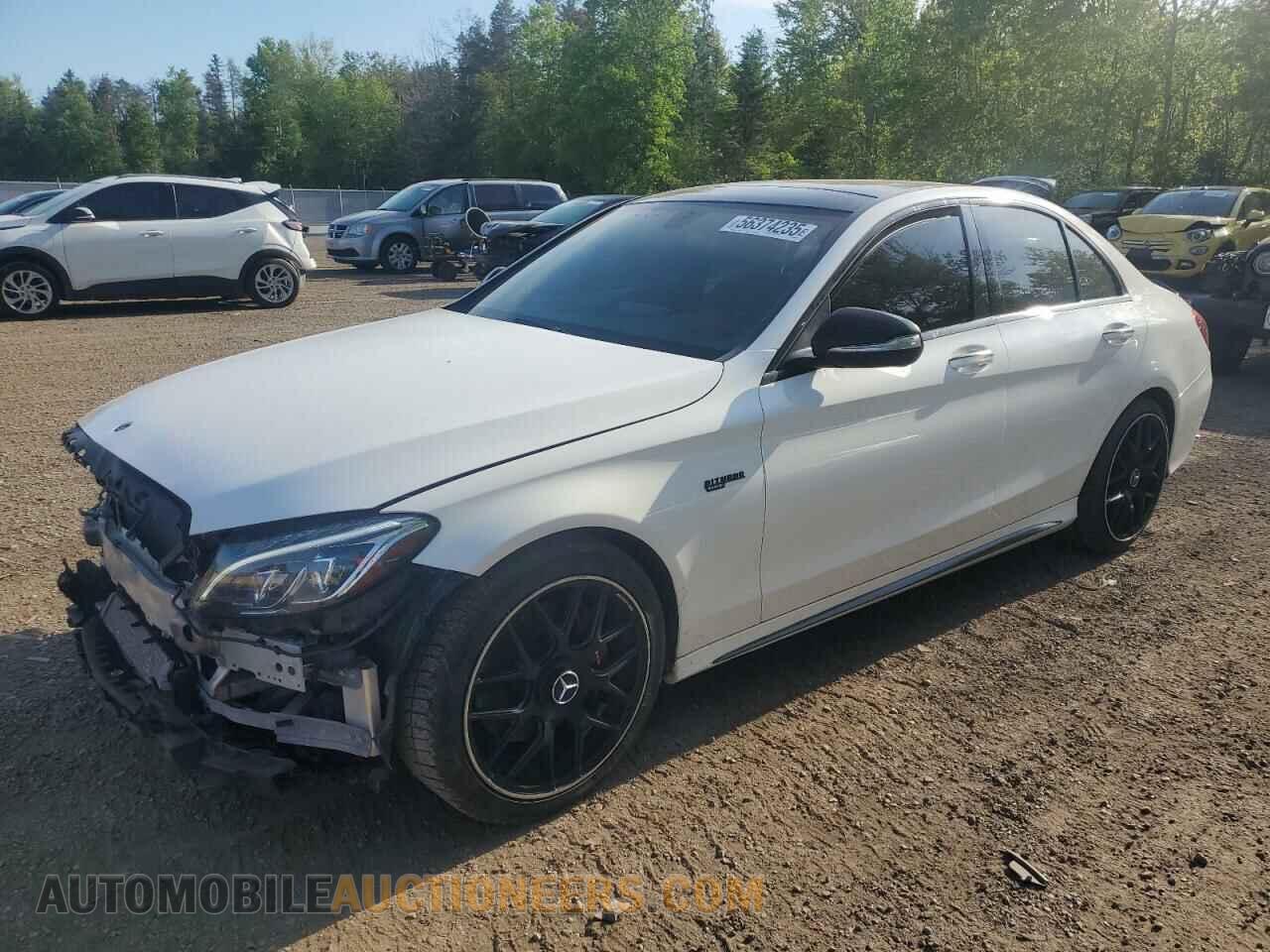 55SWF4KB7FU043306 MERCEDES-BENZ C-CLASS 2015