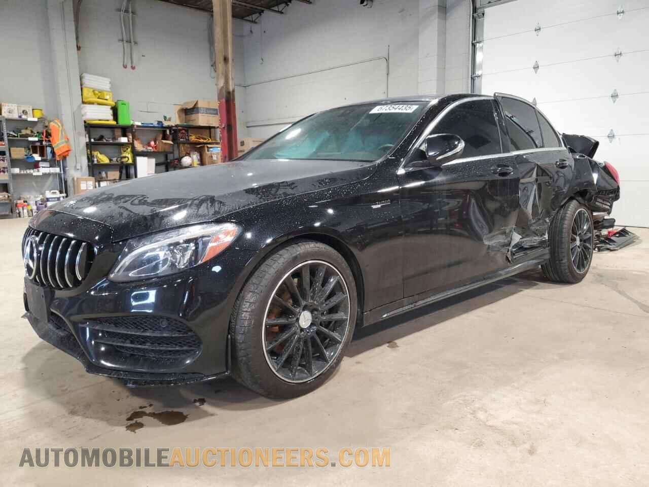 55SWF4KB7FU044732 MERCEDES-BENZ C-CLASS 2015
