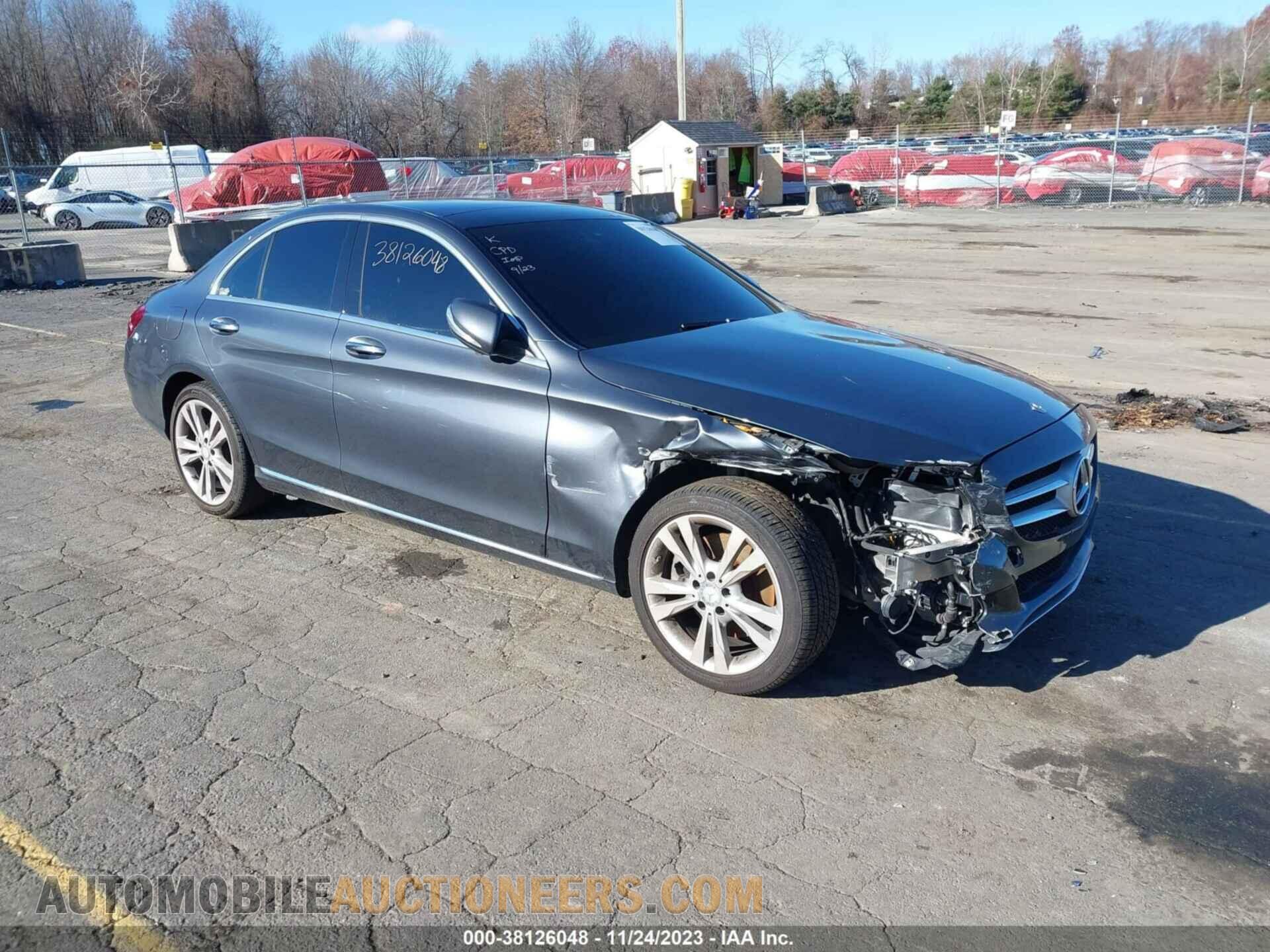 55SWF4KB7FU052913 MERCEDES-BENZ C-CLASS 2015