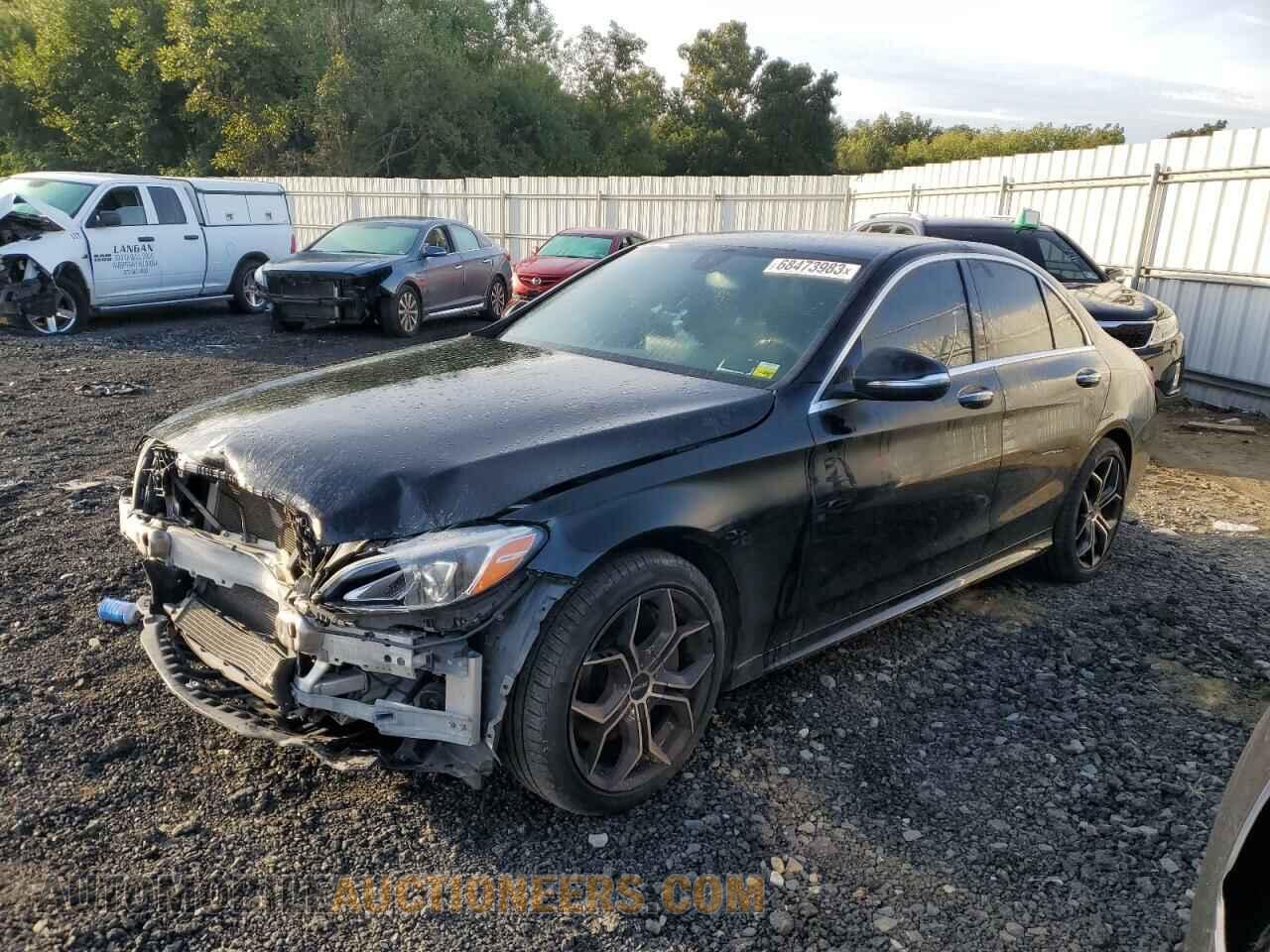 55SWF4KB7FU057254 MERCEDES-BENZ C-CLASS 2015