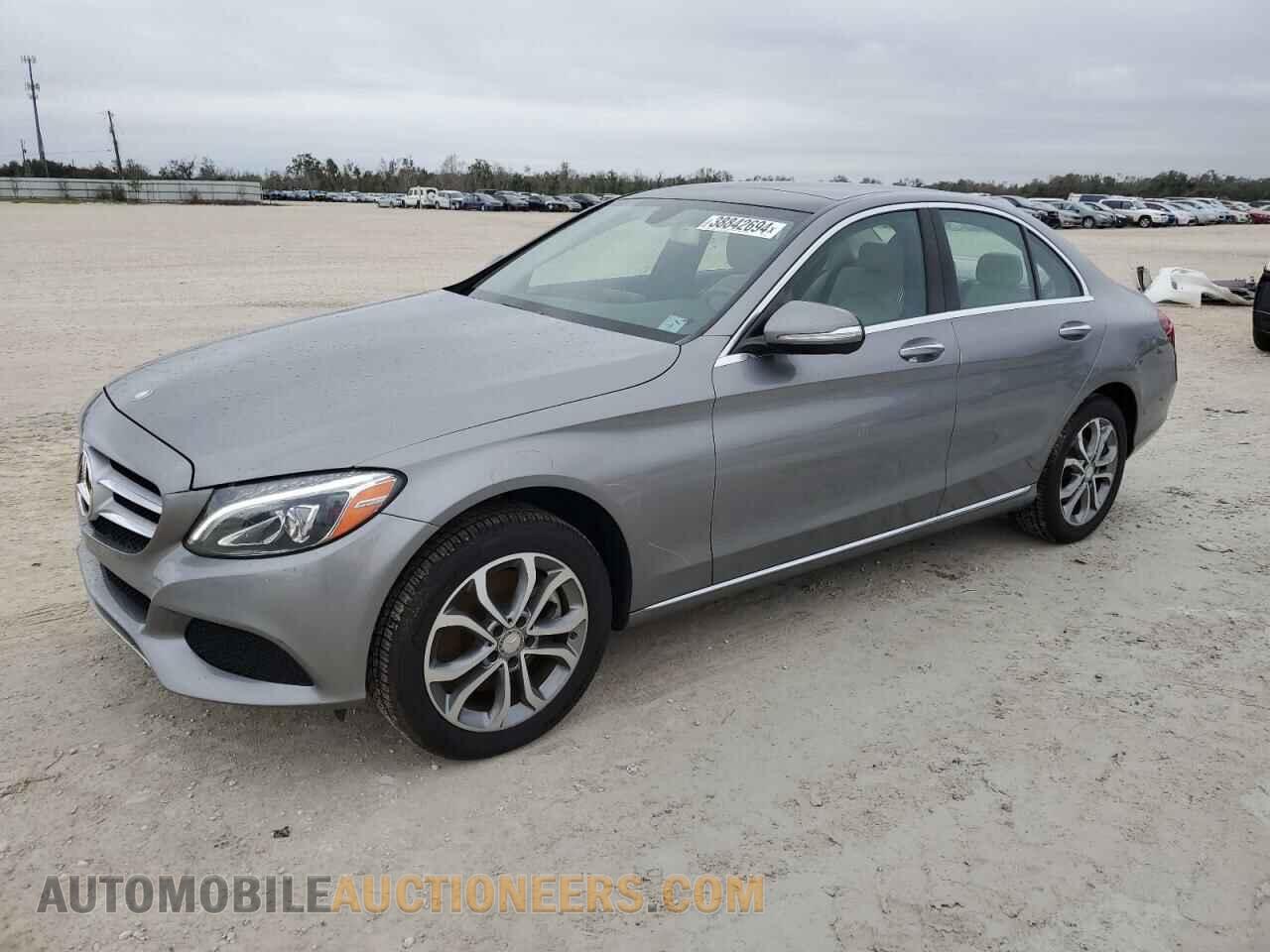 55SWF4KB7FU060249 MERCEDES-BENZ C-CLASS 2015