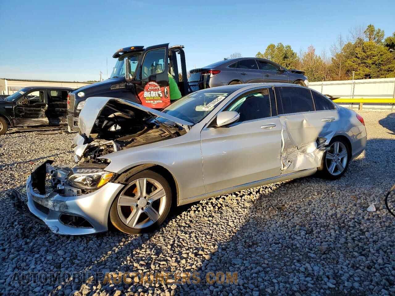 55SWF4KB7FU060378 MERCEDES-BENZ C-CLASS 2015