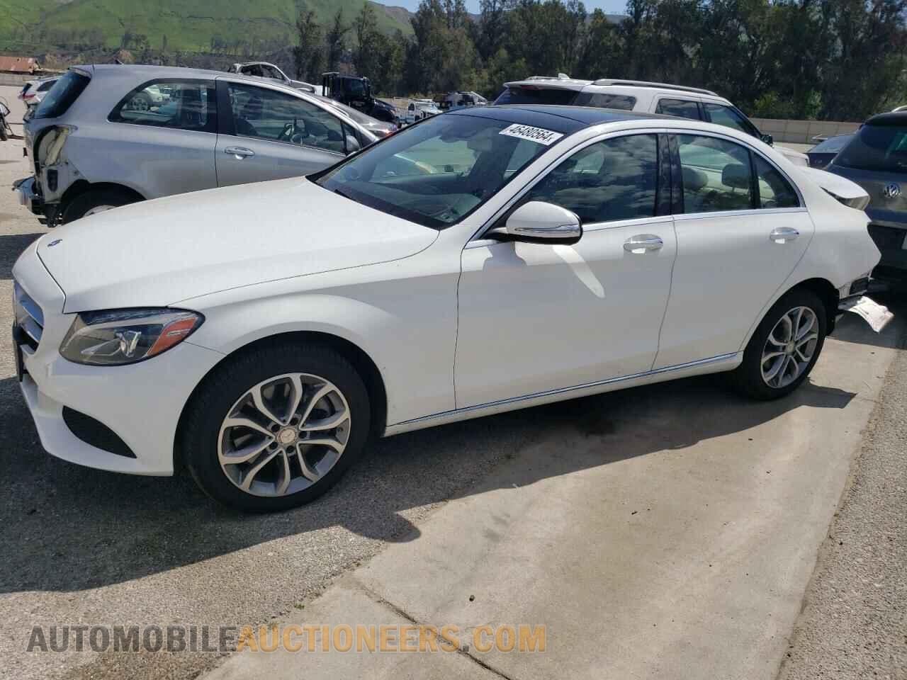 55SWF4KB7FU061076 MERCEDES-BENZ C-CLASS 2015