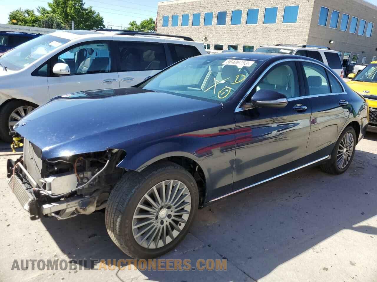55SWF4KB7FU062793 MERCEDES-BENZ C-CLASS 2015