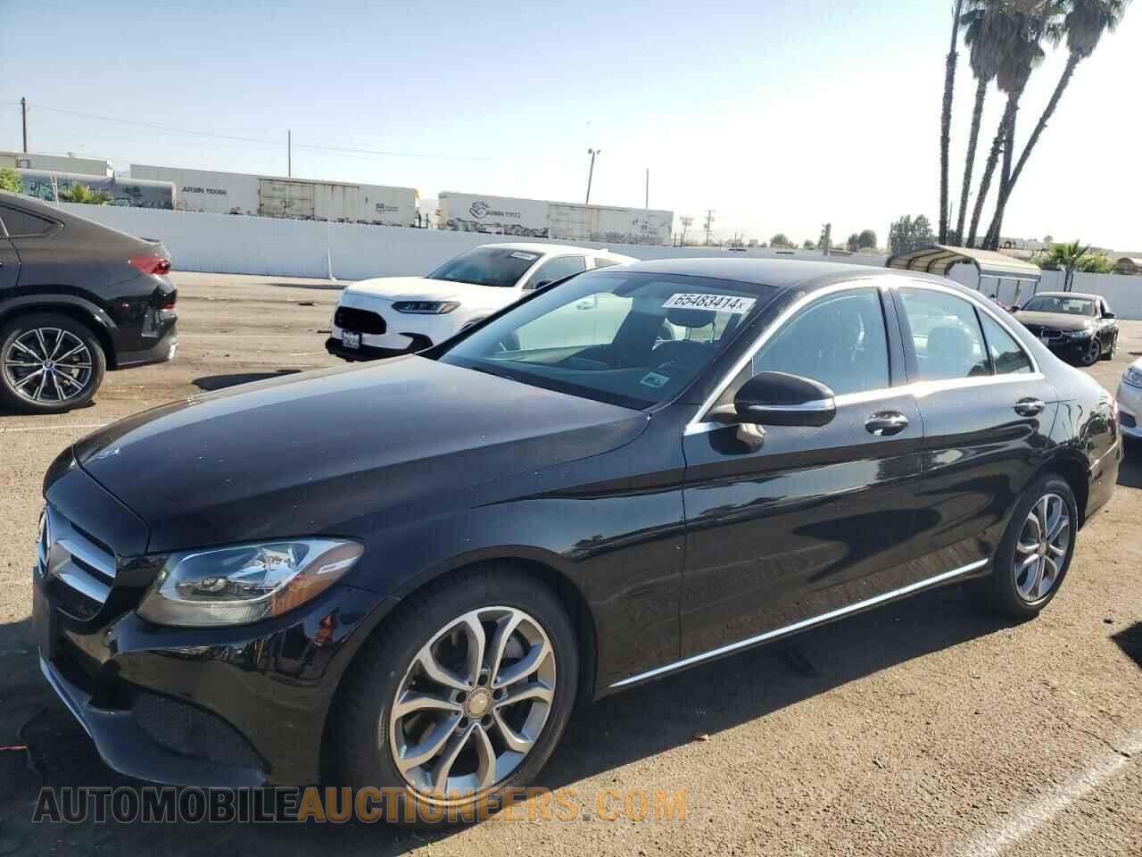 55SWF4KB7FU063670 MERCEDES-BENZ C-CLASS 2015