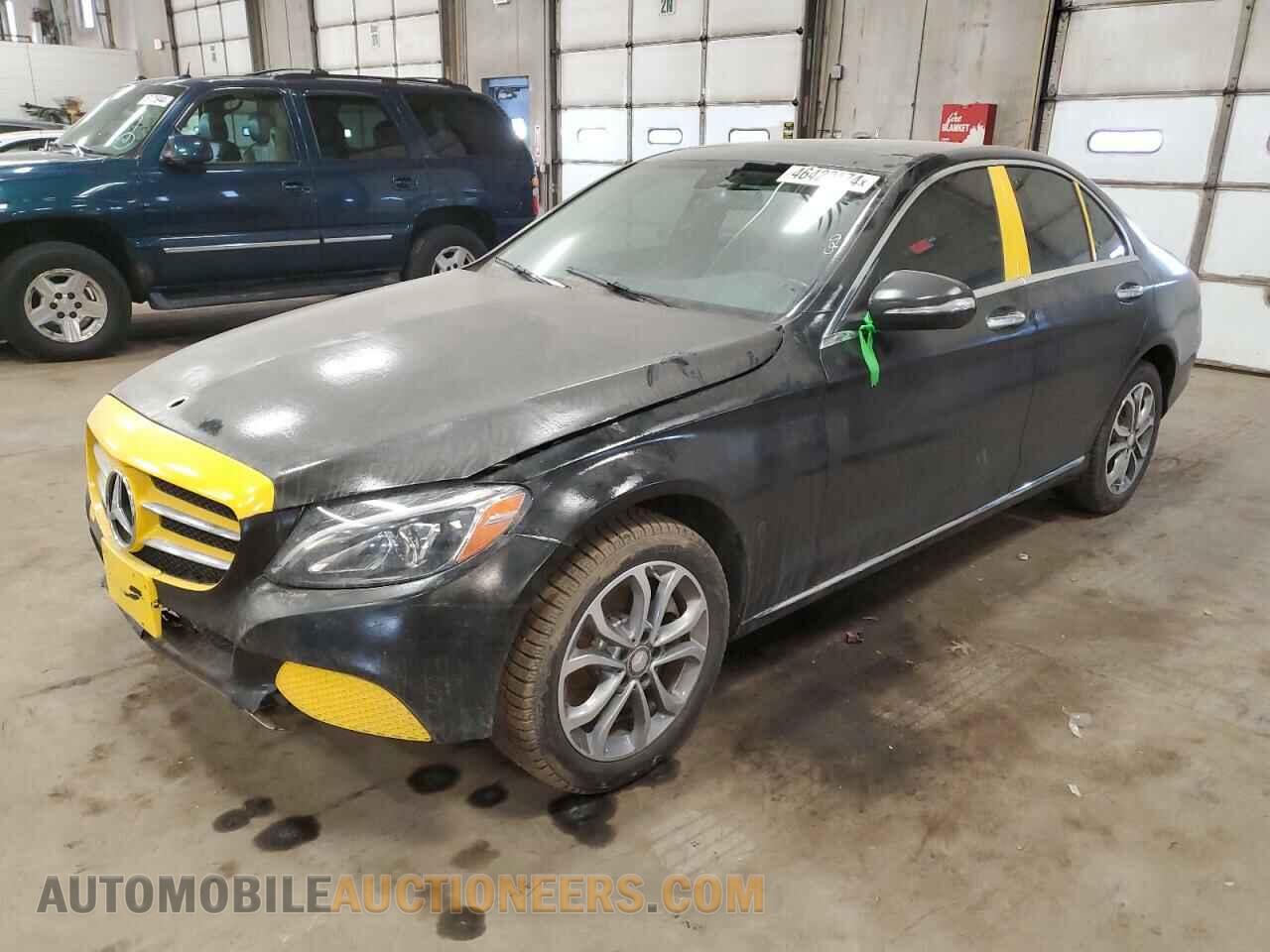 55SWF4KB7FU064592 MERCEDES-BENZ C-CLASS 2015
