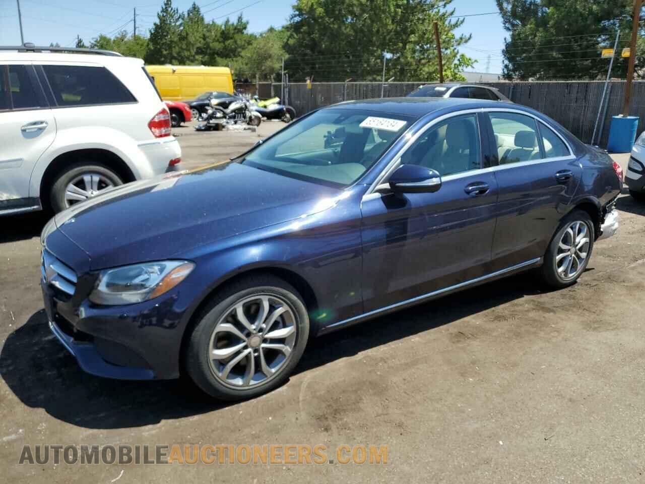 55SWF4KB7FU065418 MERCEDES-BENZ C-CLASS 2015