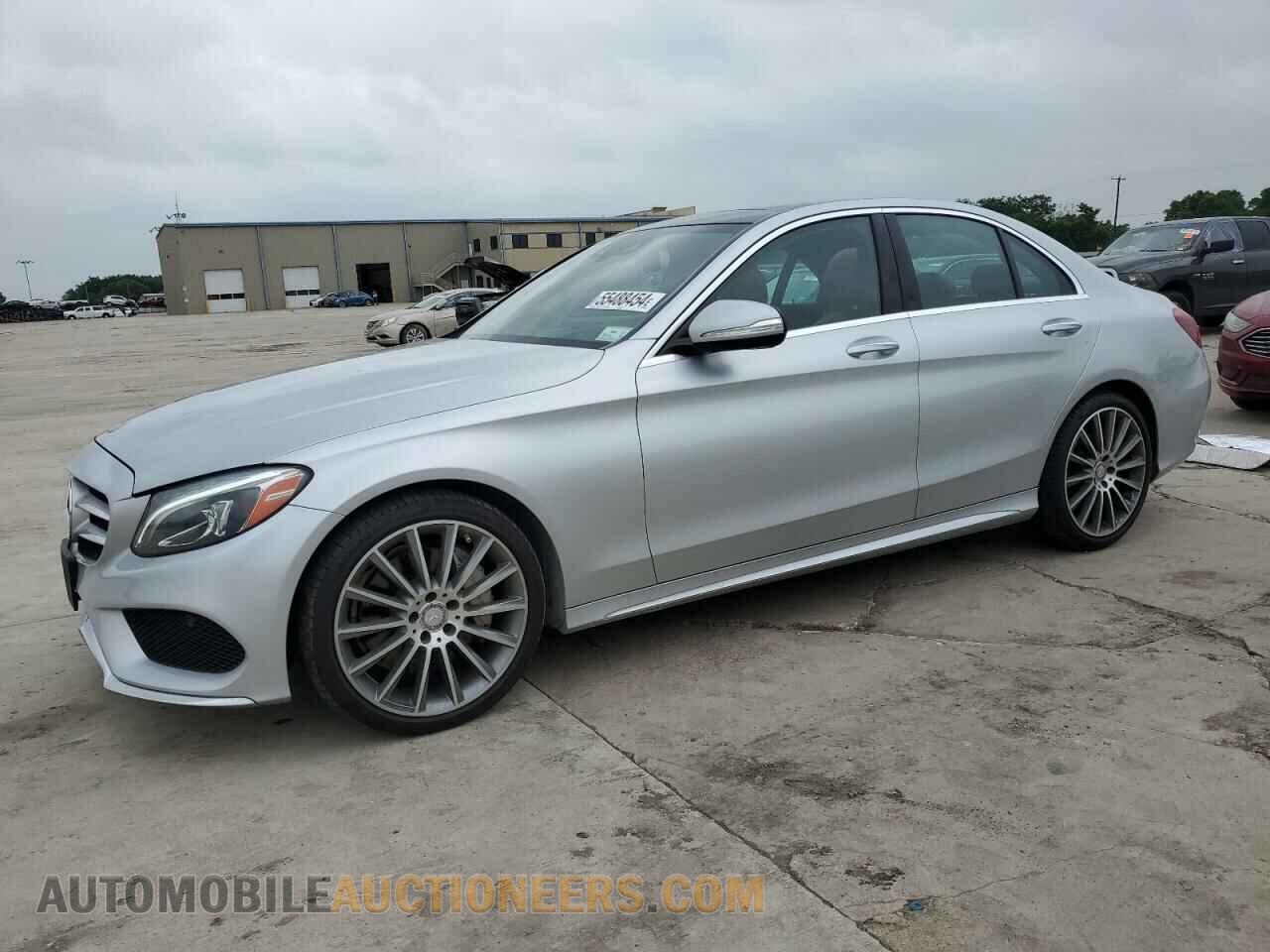 55SWF4KB7FU067086 MERCEDES-BENZ C-CLASS 2015