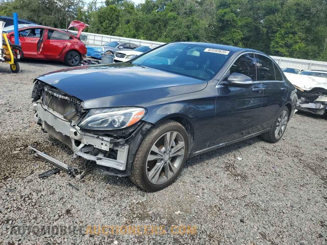 55SWF4KB7FU067458 MERCEDES-BENZ C-CLASS 2015